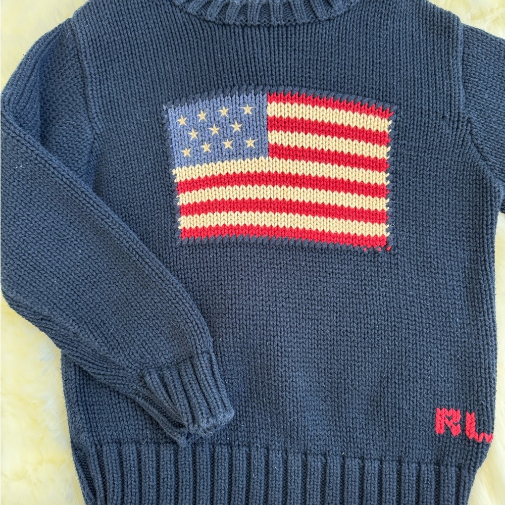 Boys American flag Sweater